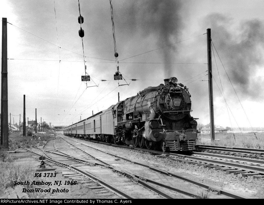 PRR 3733, K-4S, 1956